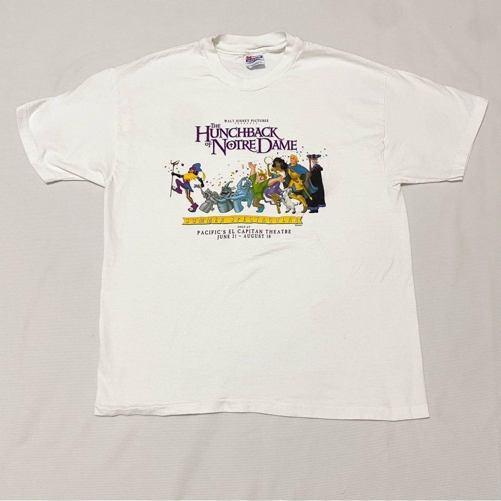 Vintage Disney Hunchback Of Notre Dame Summer Spectacular USA T Shirt